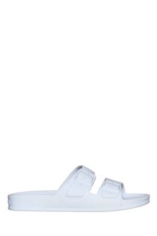 Cacatoes White Rio De Janeiro Buckle Sandals (D41389) | €21.50