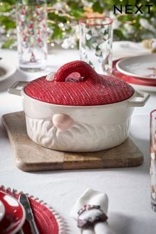 Christmas Santa Casserole Dish (D41401) | kr380