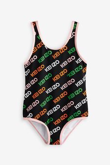 KENZO KIDS Black Logo Print Swimming Costume (D41734) | €39 - €43