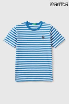 Benetton Boys Striped Logo T-Shirt (D41835) | BGN 45