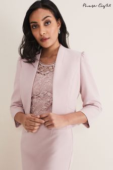 Phase Eight Pink Petite Isabella Bow Jacket (D41966) | ₪ 649
