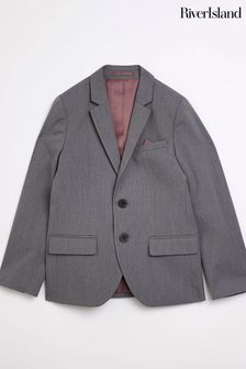River Island Grey Boys Tailored Jacket (D42023) | HK$391