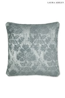 Laura Ashley Slate Forden Feather Filled Cushion (D42514) | OMR28