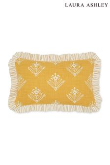 Laura Ashley Dijon Lady Fern Embroidered Feather Filled Cushion (D42575) | 92 €