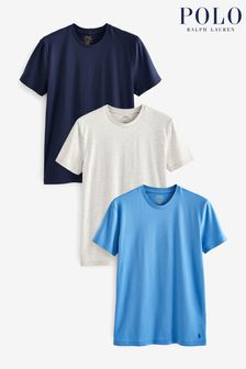 Polo Ralph Lauren Blue T-shirts 3 Pack (D42726) | 81 €