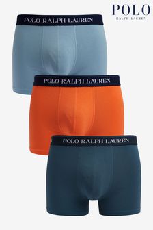 Blau - Polo Ralph Lauren Klassische Stretch-Slips aus Baumwolle mit Logo im Dreierpack (D42969) | 60 €