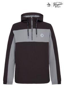Original Penguin Black Golf Colour Block Wind Jacket (D43012) | 421 QAR
