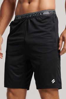 Superdry Black Sport Core Relaxed Shorts (D43025) | €13