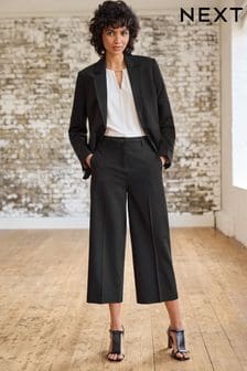 Black Tailored Culotte Trousers (D43400) | €11