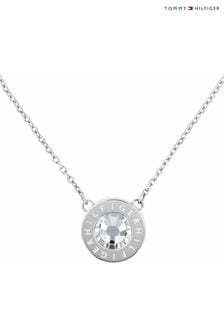 Tommy Hilfiger Jewellery Ladies Silver Tone Crystal Stud Necklace (D43659) | €75