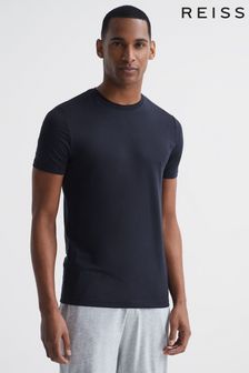 Reiss Denver T-Shirt aus mercerisierter Baumwolle mit Rundhalsausschnitt (D43747) | 75 €