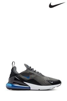 Nike Black/Blue Air Max 270 Trainers (D45596) | DKK1,480