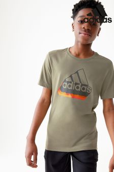 تي شيرت برسم شعار رياضي من Adidas (D46092) | 64 ر.ق