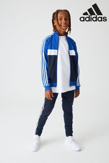 adidas Blue Sportswear Essentials 3-Stripes Tiberio Tracksuit (D46122) | 240 zł