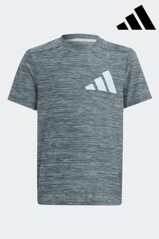 adidas Grey Sportswear Aeroready Heather T-Shirt (D46232) | OMR12
