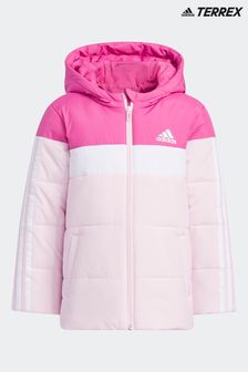 adidas Pink Kids Padded Jacket (D46280) | $103