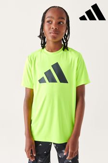 أخضر - Adidas Regular Fit Sportswear Train Essentials Aeroready Logo T-shirt (D46291) | 83 ر.س
