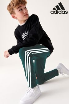 adidas Green Sportswear Future Icons 3-Stripes Ankle-Length Joggers (D46322) | OMR8
