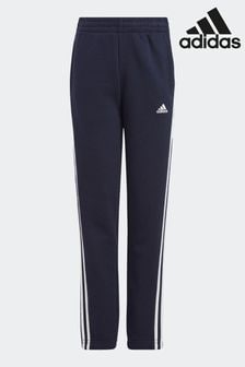 Синий - Флисовые спортивные брюки с 3 полосками Adidas Sportswear Essentials (D46414) | €34