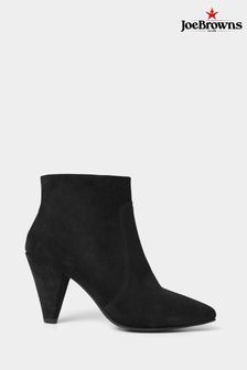 أسود - أنا مهووس بالأحذية المصنوعة من الجلد السويدي من Joe Browns (D46593) | 366 ر.ق