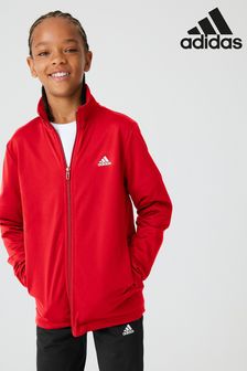 adidas Red Sportswear Essentials Big Logo Tracksuit (D46640) | kr454