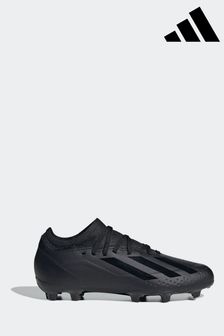 adidas Black Football Performance Kids X Crazyfast.3 Firm Ground Boots (D47141) | HK$514