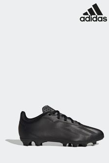 adidas Black Football Sport Performance Kids X Crazyfast.4 Flexible Ground Boots (D47143) | SGD 68