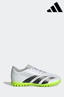 adidas White/Black Football Sport Kids Predator Accuracy.4 Turf Boots (D47146) | €50