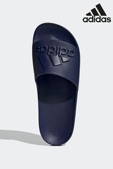 adidas Navy Sportswear Adilette Aqua Swim Slides (D47534) | MYR 120