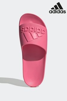 adidas Pink Sportswear Adilette Aqua Swim Slides (D47536) | €13