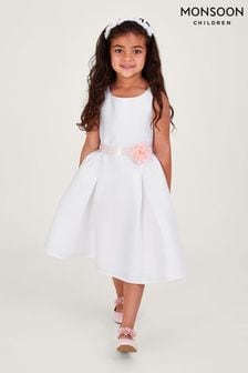Monsoon Natural Holly Duchess Twill Bridesmaid Dress (D47652) | $92 - $108