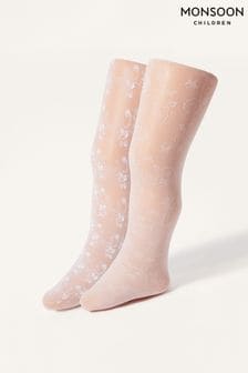 Monsoon Baby White Lace Tights Twinset (D47845) | €15.50