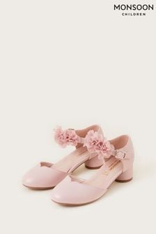 Monsoon Pink Corsage Two Part Heels (D47852) | €36 - €41