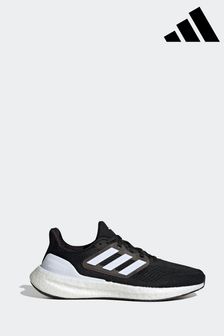 adidas Black/White Pureboost 23 Trainer (D48000) | 594 QAR