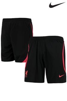 Nike Black Liverpool Strike Football Shorts (D48183) | 105 zł