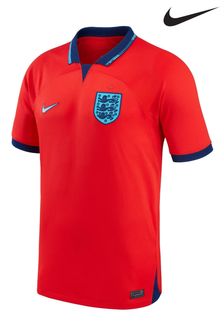 Nike Red England Away Stadium Football Shirt 2022 (D48201) | kr974
