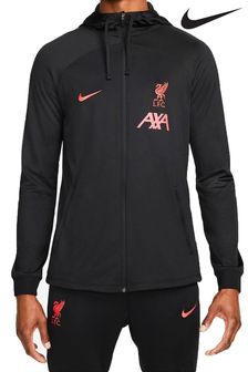 Nike Black Liverpool Strike Track Jacket With Hood (D48278) | €80