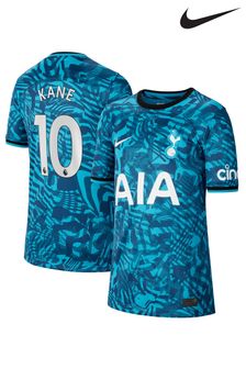 Nike Turquoise Blue Kane - 10 Tottenham Hotspur FC 22/23 Third Football Shirt Kids (D48646) | kr974