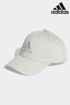 adidas Silver Adult Big Tonal Logo Baseball Cap (D48805) | €15