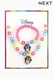 Multi - Minnie Mouse Jewellery Set (D48878) | kr140