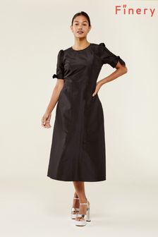 Finery Black Liora Midi Dress (D49048) | €25
