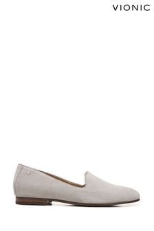 Vionic Willa Taupe Suede Slip On Shoes (D50012) | 199 €