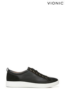 Черный - Кожаные кроссовки на шнуровке Vionic Winny (D50022) | €166