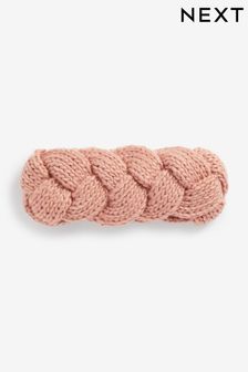 Peach Pink Knitted Headband (D50072) | $16