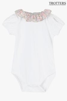 Trotters London Little Pink Liberty Print Michelle Willow Body (D50152) | €13