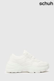 Schuh Mylo Chunky Lace Up White Trainers (D50285) | 40 €