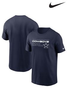 Nike Blue NFL Fanatics Dallas Cowboys Broadcast T-Shirt (D50567) | €32