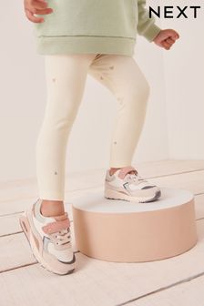 White Colourblock Elastic Lace Chunky Trainers (D50673) | KRW49,100 - KRW53,400