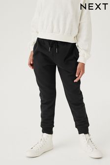 黑色 - 刷毛襯裡慢跑運動褲 (3-16歲) (D50897) | NT$530 - NT$750