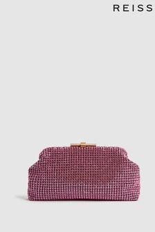 Reiss Rose Adaline Embellished Clutch Bag (D50980) | ￥26,250